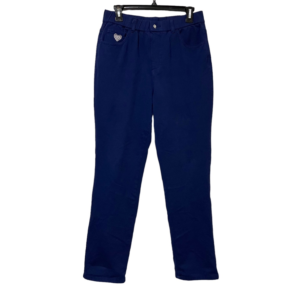 Dream Jeannes By Quacker Factory Blue Pull On Pants